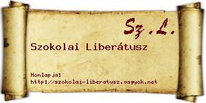 Szokolai Liberátusz névjegykártya